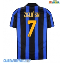 Camisa de time de futebol Inter Milan Piotr Zielinski #7 Replicas 1º Equipamento 2026-27 Manga Curta